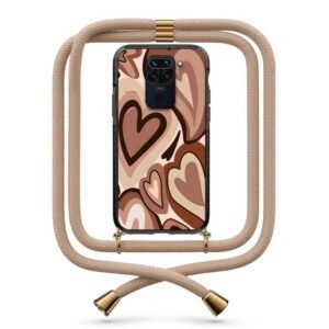 Hearts θήκη με κορδόνι & σχέδιο 9915 για Xiaomi Redmi Note 9