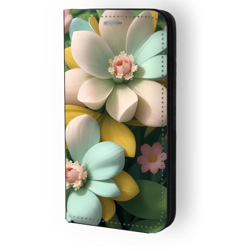 Θήκη book με σχέδιο flowers 91973 για Xiaomi Redmi Note 10 Pro
