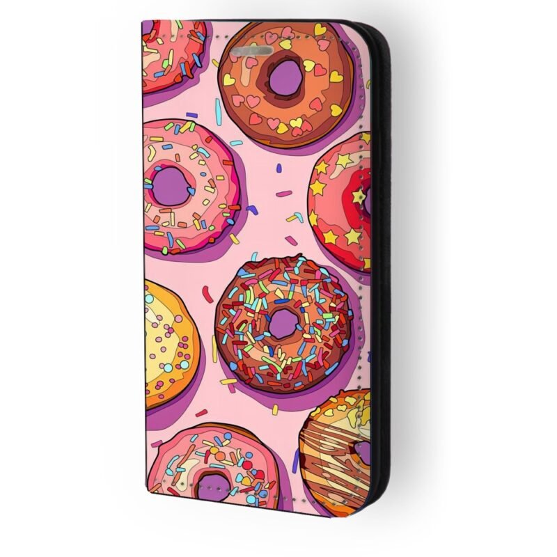 Θήκη book με σχέδιο donuts 91985 (Galaxy A55)