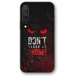 Don't touch my phone θήκη κινητού 9605 για Mi 9 Lite