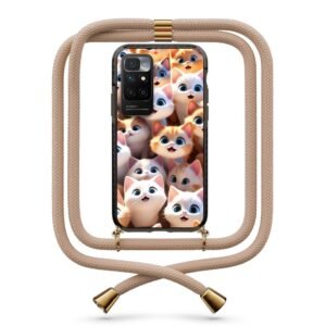 Cats θήκη με κορδόνι & σχέδιο 9917 για Xiaomi Redmi 10