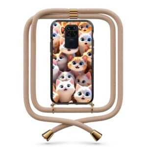 Cats θήκη με κορδόνι & σχέδιο 9917 για Xiaomi Redmi Note 9