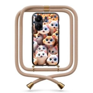 Cats θήκη με κορδόνι & σχέδιο 9917 για Redmi 13C 4G