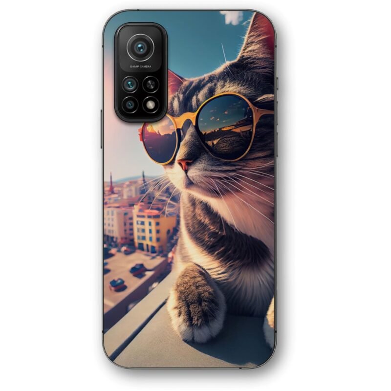 Sunglasses cat θήκη κινητού 91196 για Mi 10T/10T PRO