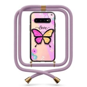 Butterfly θήκη με κορδόνι & σχέδιο 9918 για  Galaxy S10
