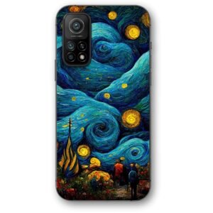 Starry night θήκη κινητού 9633 για Mi 10T/10T PRO