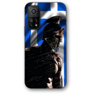 Warriror greek flag θήκη κινητού 9635 για Mi 10T/10T PRO