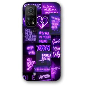 Neon quotes θήκη κινητού 9652 για Mi 10T/10T PRO