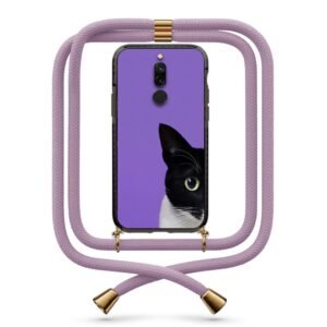 Half cat θήκη με κορδόνι & σχέδιο 9920 για Xiaomi Redmi 8/8A