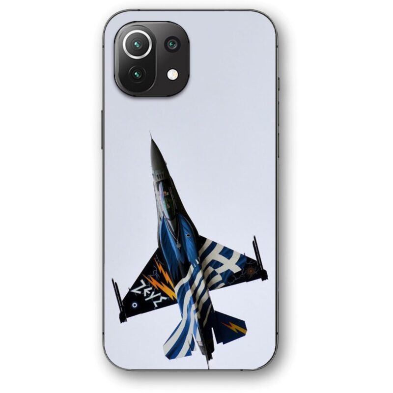 Greek fighter jet θήκη κινητού 9610 για Mi 11 Lite 4G/5G