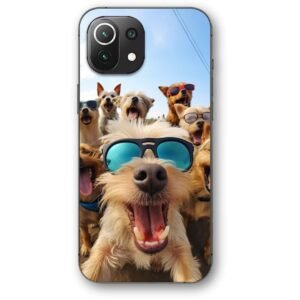 Dogs selfie θήκη κινητού 9658 για Mi 11 Lite 4G/5G