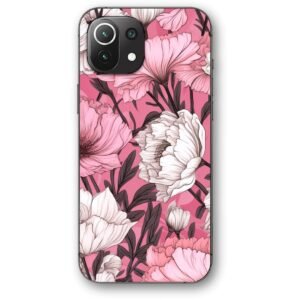Flowers θήκη κινητού 9668 για Mi 11 Lite 4G/5G