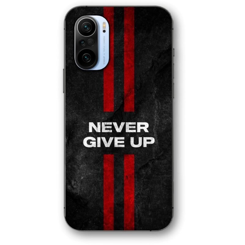 Never give up θήκη κινητού 9604 για Mi 11i