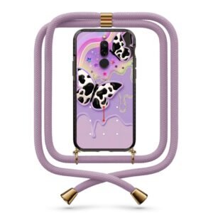 Butterflies θήκη με κορδόνι & σχέδιο 9922 για Xiaomi Redmi 8/8A