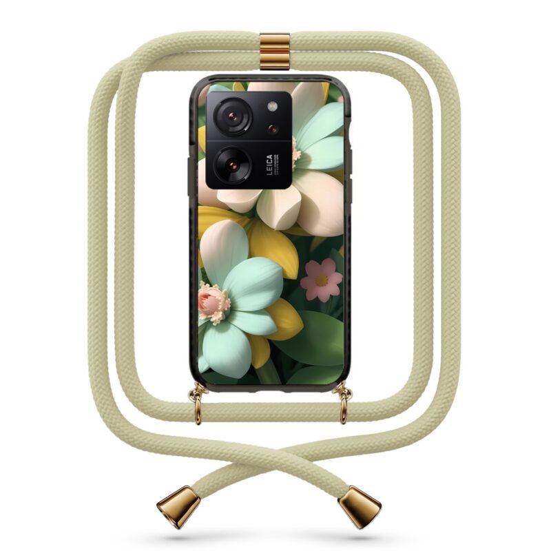 Flowers θήκη με κορδόνι & σχέδιο 9924 για Xiaomi Mi 13T/13T Pro