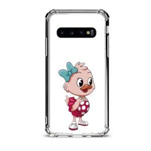 Dressed bird θήκη διάφανη & σχέδιο  d1035 γιά  Galaxy S10