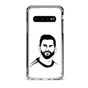 Football player θήκη διάφανη & σχέδιο  d1039 γιά  Galaxy S10