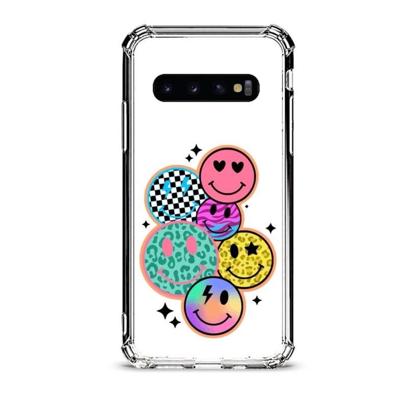 Smilies θήκη διάφανη & σχέδιο  d1096 γιά  Galaxy S10