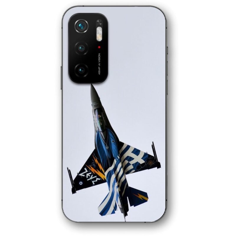 Greek fighter jet θήκη κινητού 9610 για Poco M3 Pro