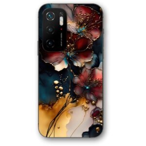 Liquid flowers θήκη κινητού 9620 για Poco M3 Pro