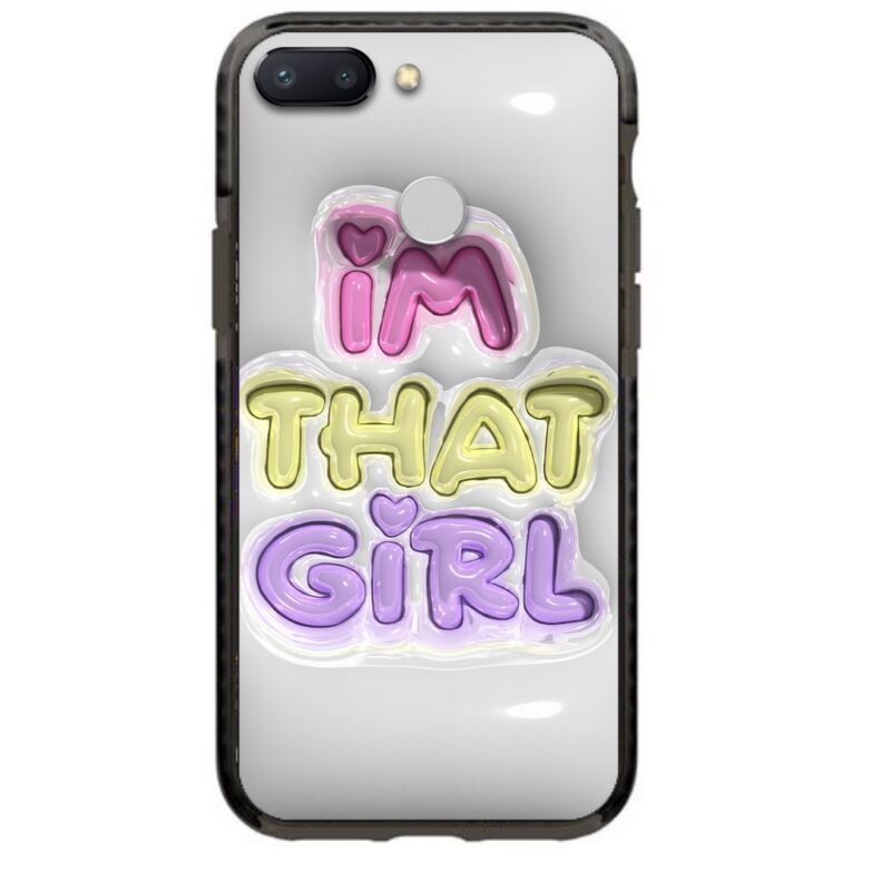 That girl θήκη κινητού 91637 γιά Xiaomi Redmi 6/6A