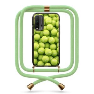 Tennis balls θήκη με κορδόνι & σχέδιο 9927 για Xiaomi Redmi 9T