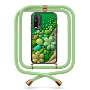 Stone flowers θήκη με κορδόνι & σχέδιο 9929 για Xiaomi Redmi 9T