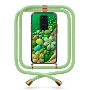 Stone flowers θήκη με κορδόνι & σχέδιο 9929 για Xiaomi Redmi Note 9