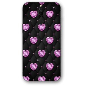 Shiny hearts θήκη κινητού 91302 για Redmi 8/8A