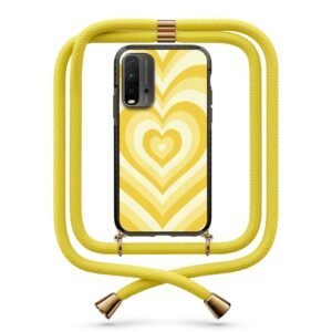 Heart illusion θήκη με κορδόνι & σχέδιο 9930 για Xiaomi Redmi 9T
