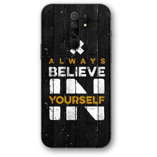 Believe in yourself θήκη κινητού 91126 για Redmi 9