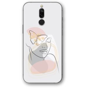 Lineart girl θήκη κινητού 9673 για Redmi 8/8A