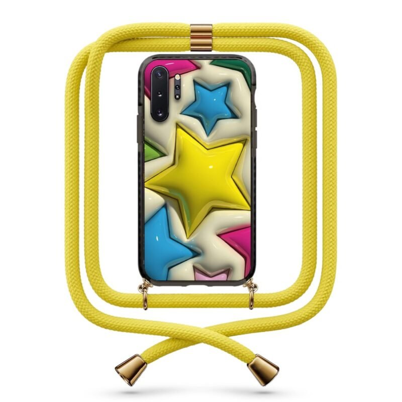 3d stars θήκη με κορδόνι & σχέδιο 9932 για  Galaxy Note 10 Plus
