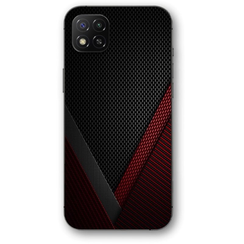 Carbon pattern θήκη κινητού 91102 για Redmi 9C