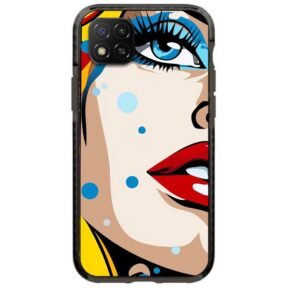 Anime woman face θήκη κινητού 91690 γιά Xiaomi Redmi 9C