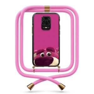 Bear face θήκη με κορδόνι & σχέδιο 9933 για Xiaomi Redmi Note 9s/9 Pro