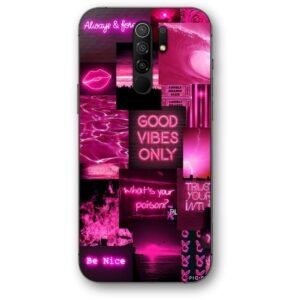 Neon quotes θήκη κινητού 9653 για Redmi 9