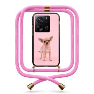 Chihuahua θήκη με κορδόνι & σχέδιο 9934 για Xiaomi Mi 13T/13T Pro