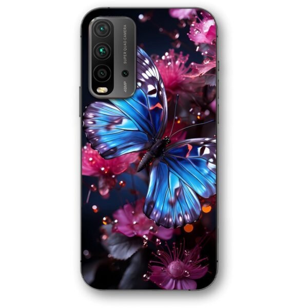 Butterfly flowers θήκη κινητού 91330 για Redmi 9T