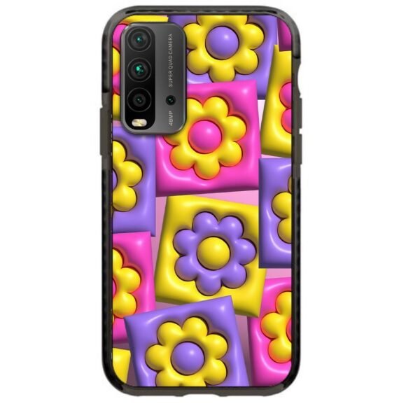 3d flowers θήκη κινητού 91557 γιά Xiaomi Redmi 9T