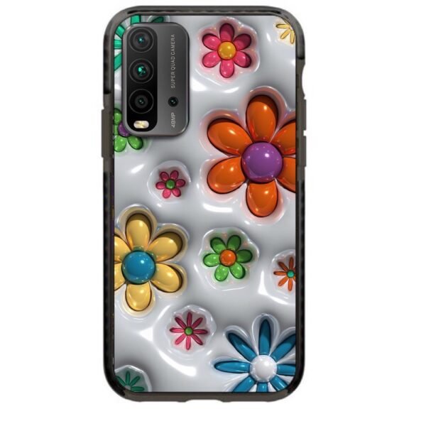 3d flowers θήκη κινητού 91564 γιά Xiaomi Redmi 9T