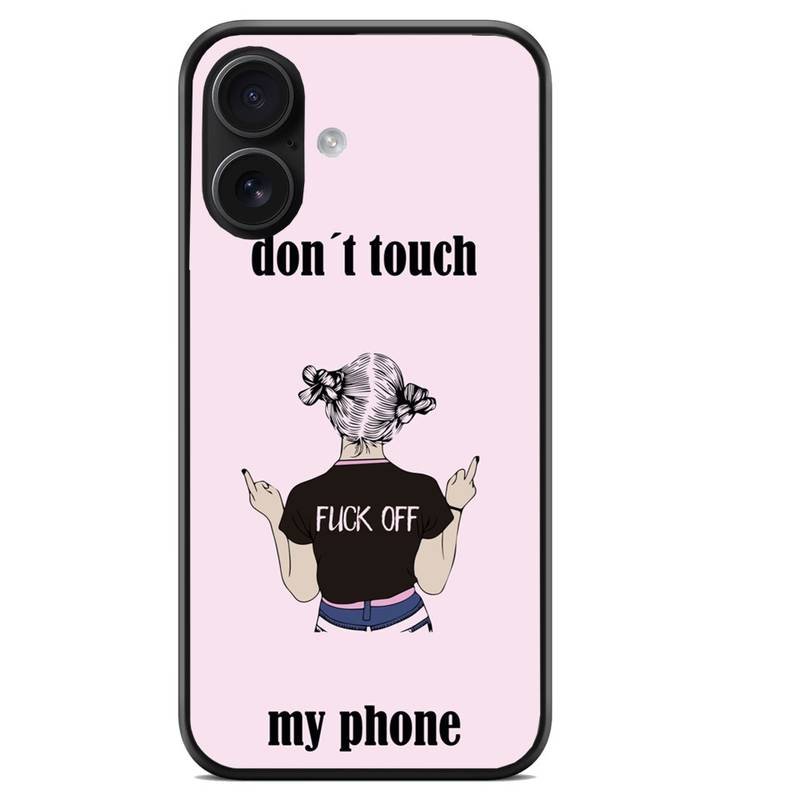 Don't touch my phone θήκη κινητού 91366 για iPhone 16