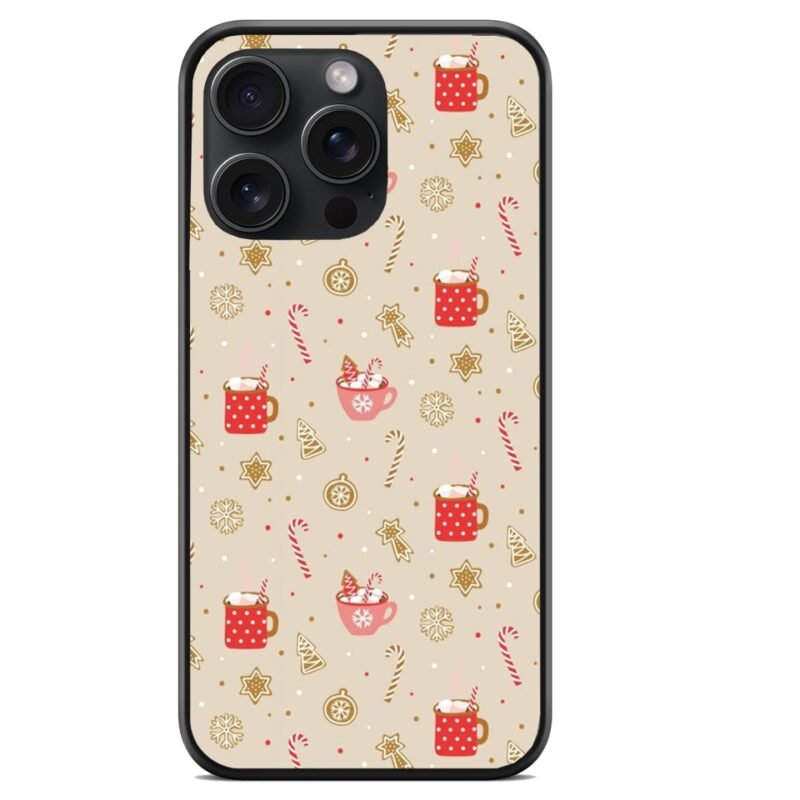 Θήκη Phoneclub Glass effect Case Christmas Pattern (10014)