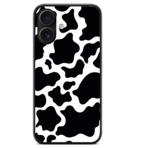 Cow print θήκη κινητού 9672 για iPhone 16 Plus