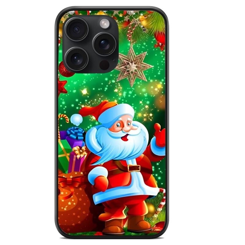 Θήκη Phoneclub Glass effect Case Santa Claus With Gifts (10007)