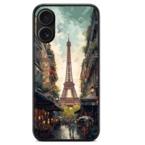 Eiffel tower θήκη κινητού 91179 για iPhone 16 Plus