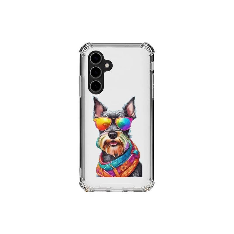 Sunglasses dog Διάφανη θήκη κινητού d1080 με σχέδιο για Galaxy S24