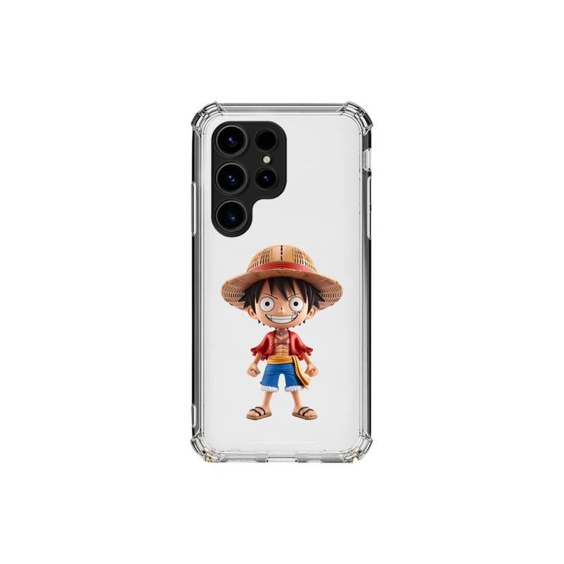 One Piece Cartoon Διάφανη θήκη κινητού d1164 με σχέδιο για Galaxy S24 Ultra