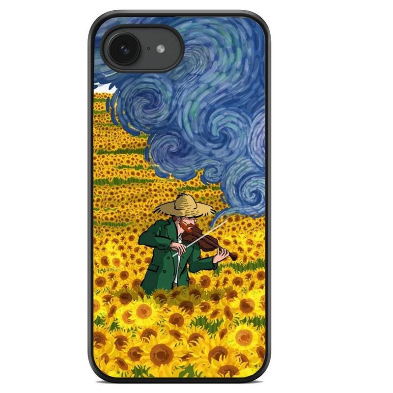 Van Gogh violin painting θήκη κινητού (9613) με σχέδιο πολύχρωμη (iPhone 16e)