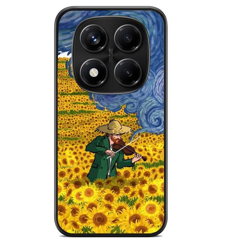 Van Gogh violin painting θήκη κινητού (9613) με σχέδιο πολύχρωμη (Poco C75)